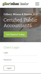 Mobile Screenshot of gwh-accounting.com